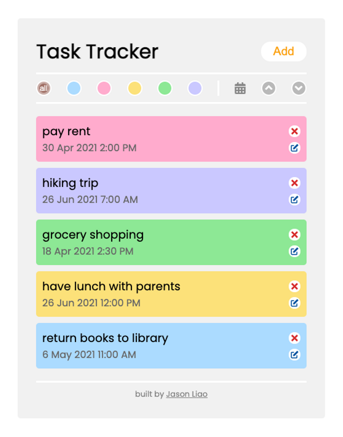 Task Tracker App