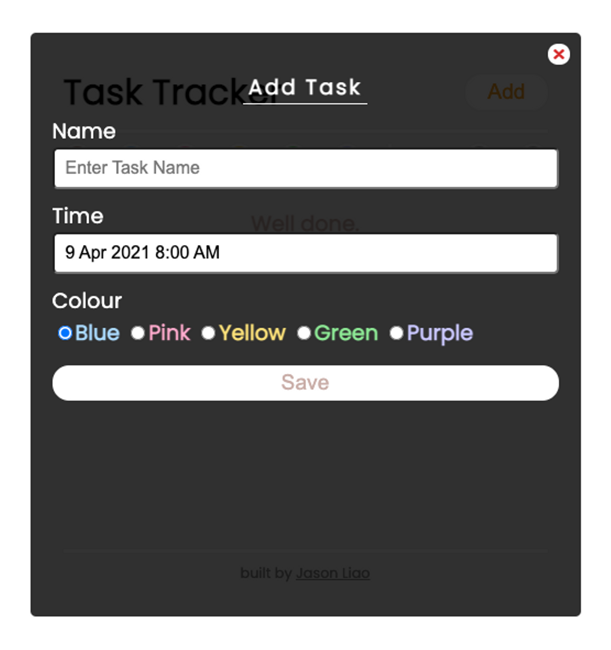 Task tracker app image